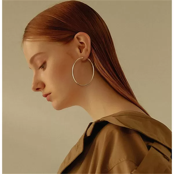 4 Pairs Minimalist Big Hoop Earrings Set for Women Girls Stainless Steel Hypoallergenic Geometric Big Large Huggie Hoops Dangle Loop Earring Fashion Punk Jewelry Sensitive Ears 3456mm Gold4 Pairs Minimalist Big Hoop Earrings Set for Women Girls Stainless Steel Hypoallergenic Geometric Big Large Huggie Hoops Dangle Loop Earring Fashion Punk Jewelry Sensitive Ears 3456mm Gold