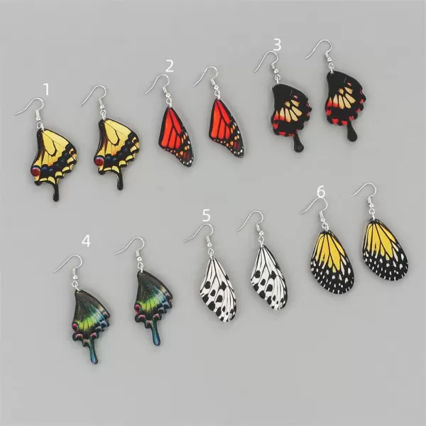 Acrylic Monarch Butterfly Wing Earrings for Women Girls Lightweight Colored Resin Danaus Plexippus Hindwing Statement Drop Dangle Hook Stud Dainty Cute Birthday Anniversary Party Jewelry 2 Black OrangeAcrylic Monarch Butterfly Wing Earrings for Women Girls Lightweight Colored Resin Danaus Plexippus Hindwing Statement Drop Dangle Hook Stud Dainty Cute Birthday Anniversary Party Jewelry 2 Black Orange