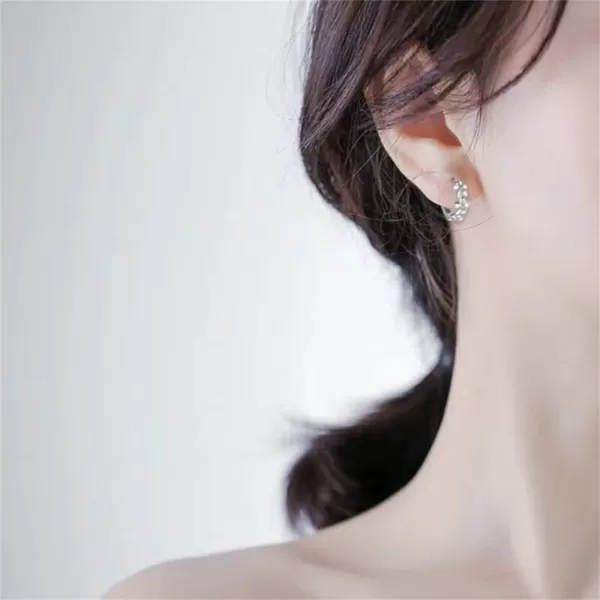Blossom Small CZ Flower Hoop Earrings for Women Girls 925 Sterling Silver Cubic Zirconia Huggie Cute Daisy Flowers Cartilage Hoops Hypoallergenic Dainty Birthday Wedding Jewelry Gifts for Mom DaughterBlossom Small CZ Flower Hoop Earrings for Women Girls 925 Sterling Silver Cubic Zirconia Huggie Cute Daisy Flowers Cartilage Hoops Hypoallergenic Dainty Birthday Wedding Jewelry Gifts for Mom Daughter