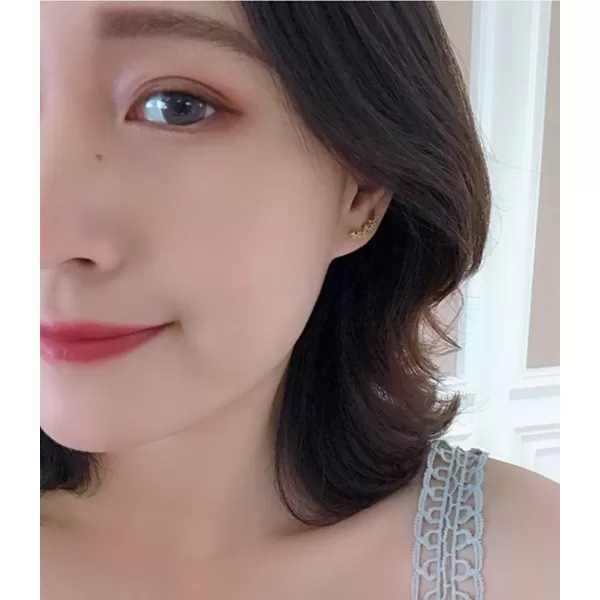 Constellation CZ Star Cuff Wrap Earrings for Women Girls 925 Sterling Silver Big Dippe Cubic Zirconic Cluster Sweep Up Crawler Climber Pin Hypoallergenic Stud Ear Hook Clip Dainty Earringsgold plated