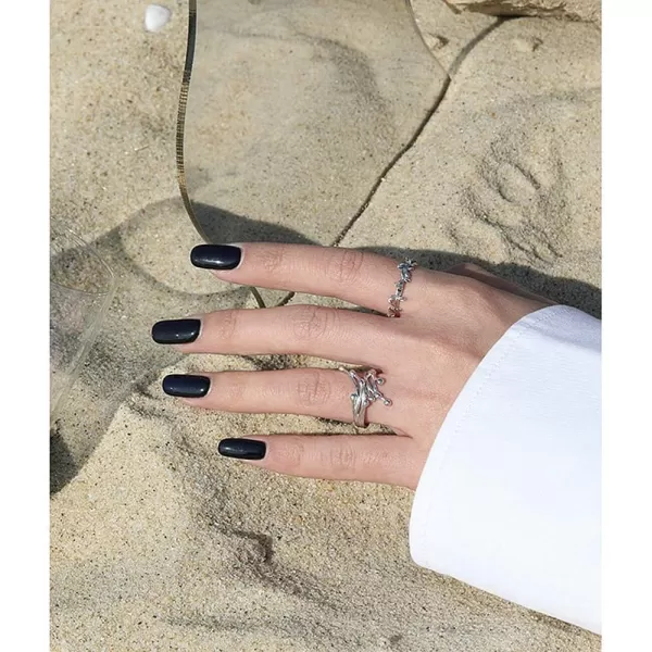 Dtja Curved Leaf Branch 925 Sterling Silver Open Band Promise Ring for Women Girls Adjustable Expandable Olive Leaves Statement Knuckle Finger Rings Comfort Fit Delicate Fashion Jewelry Birthday GiftDtja Curved Leaf Branch 925 Sterling Silver Open Band Promise Ring for Women Girls Adjustable Expandable Olive Leaves Statement Knuckle Finger Rings Comfort Fit Delicate Fashion Jewelry Birthday Gift