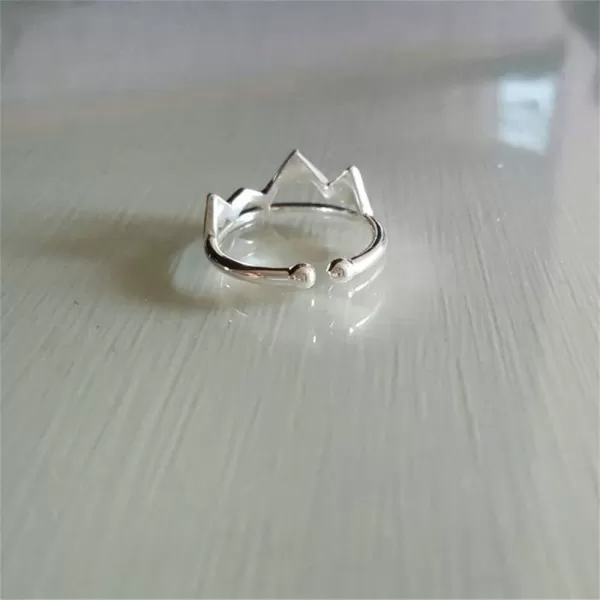Dtja Minimalist Mountain 925 Sterling Silver Statement Ring for Women Girls Brushed Adjustable Open Band Wrap Comfort Fit Snow Mountains Jewelry Gift for Natural Scenery LoverDtja Minimalist Mountain 925 Sterling Silver Statement Ring for Women Girls Brushed Adjustable Open Band Wrap Comfort Fit Snow Mountains Jewelry Gift for Natural Scenery Lover