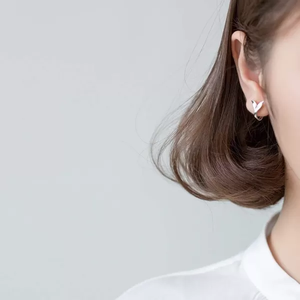 Fish Tail Mermaid Tiny Sleeper Hoop Earrings for Women Girls S925 Sterling Silver Small Cute Cartilage Tender Shoot Personalized Piercing Ear Jewelry Fashion Gifts HypoallergenicFish Tail Mermaid Tiny Sleeper Hoop Earrings for Women Girls S925 Sterling Silver Small Cute Cartilage Tender Shoot Personalized Piercing Ear Jewelry Fashion Gifts Hypoallergenic