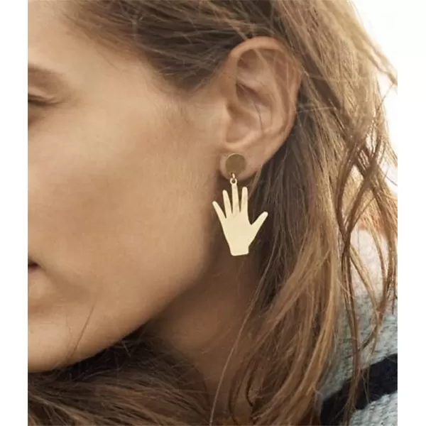 Gold Hand Earrings Dangle Stud for Women Girls Copper Minimalist OK Fine Sign Language Vintage Drop Dangling Earring Hypoallergenic Unique Personalized Party Punk Jewelry BFF GiftsGold Hand Earrings Dangle Stud for Women Girls Copper Minimalist OK Fine Sign Language Vintage Drop Dangling Earring Hypoallergenic Unique Personalized Party Punk Jewelry BFF Gifts