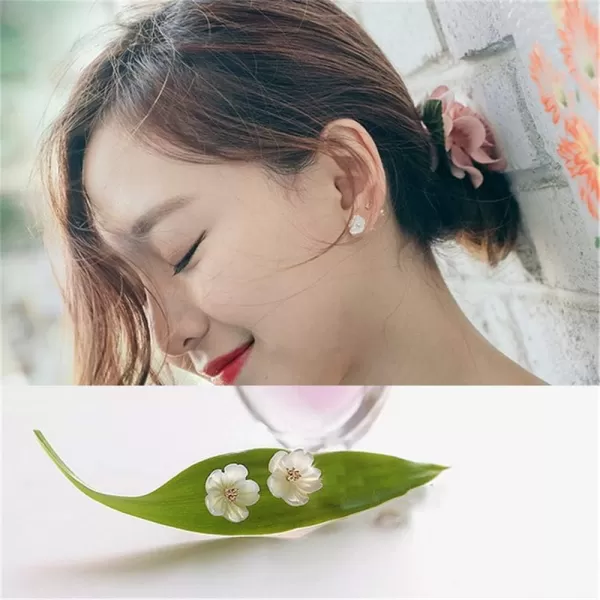 CZ Shell Pearl Flower Stud Earrings for Women Girls S925 Sterling Silver Hypoallergenic Crystal Cute Small Floral Statement Cartilage Tragus Post Pin Fashion Birthday Christmas JewelryCZ Shell Pearl Flower Stud Earrings for Women Girls S925 Sterling Silver Hypoallergenic Crystal Cute Small Floral Statement Cartilage Tragus Post Pin Fashion Birthday Christmas Jewelry