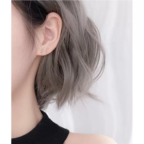 Minimalist Tiny Bar Earring for Women Girls Men Sterling Silver Simple Geometric Threader Small Bars Stud Traugs Ear Crawler Climber Earring Hypoallergenic Piercing Body Personalized Jewelry 6mmMinimalist Tiny Bar Earring for Women Girls Men Sterling Silver Simple Geometric Threader Small Bars Stud Traugs Ear Crawler Climber Earring Hypoallergenic Piercing Body Personalized Jewelry 6mm