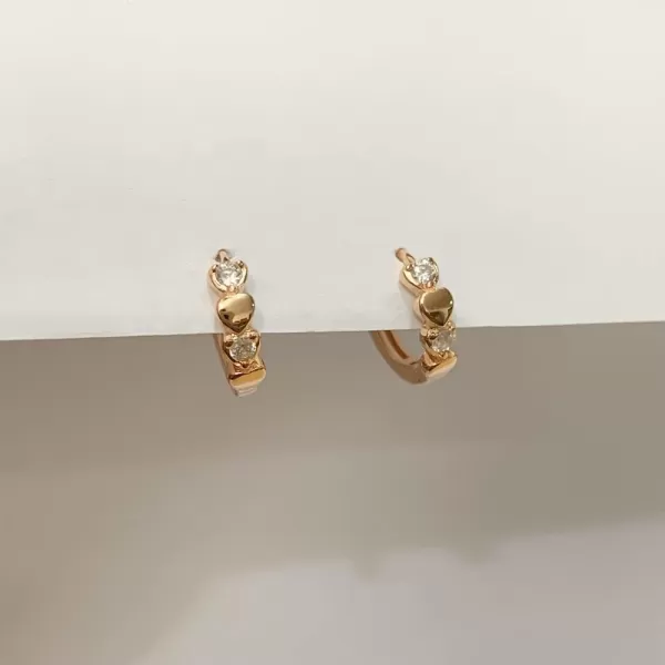 14K Rose Gold Double Love Heart Cubic Zirconia Small Hoop Earrings for Women Girls 925 Sterling Silver Cartilage Tiny Cute Huggie Hoops Hypoallergenic Nickel Free Jewelry Dainty Gifts14K Rose Gold Double Love Heart Cubic Zirconia Small Hoop Earrings for Women Girls 925 Sterling Silver Cartilage Tiny Cute Huggie Hoops Hypoallergenic Nickel Free Jewelry Dainty Gifts