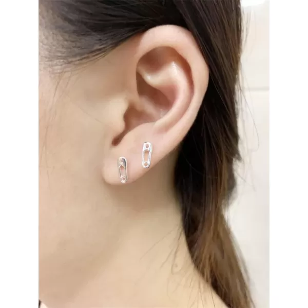 20G Minimalist Tiny Safety Pin Sterling Silver Earrings for Women Girls Teens Cute Small Stud Cartilage Tragus Post Pin Hypoallergenic Pierced Ear Jewelry Birthday Holiday Gifts20G Minimalist Tiny Safety Pin Sterling Silver Earrings for Women Girls Teens Cute Small Stud Cartilage Tragus Post Pin Hypoallergenic Pierced Ear Jewelry Birthday Holiday Gifts