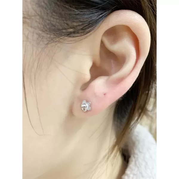 20g CZ Paw Piercing Earrings for Women Girls 925 Sterling Silver Cubic Zirconia Tiny Ball Stud Cartilage Tragus Cute Kitten Cat Puppy Dog Print Hypoallergenic Jewelry Dainty Gifts for PetLover20g CZ Paw Piercing Earrings for Women Girls 925 Sterling Silver Cubic Zirconia Tiny Ball Stud Cartilage Tragus Cute Kitten Cat Puppy Dog Print Hypoallergenic Jewelry Dainty Gifts for PetLover
