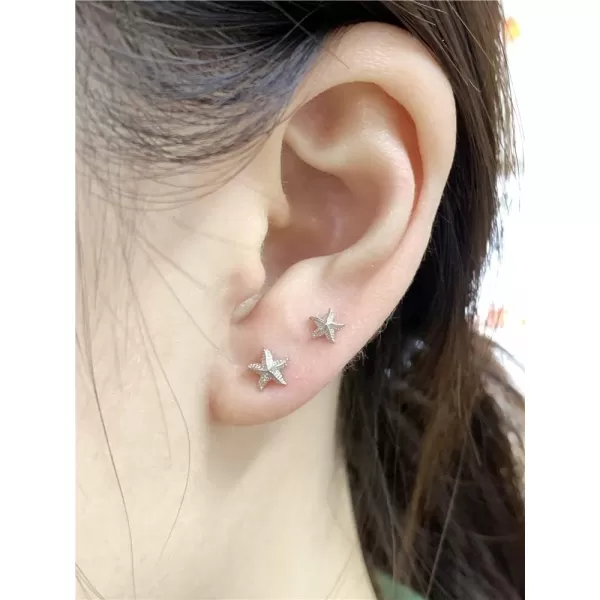 3 Pairs Tiny Starfish Stud Earrings Sterling Silver Set for Women Girls Cute Star Cartilage 20g Studs Tragus Post Pin Hypoallergenic Piercing Body Jewelry Dainty Gifts3 Pairs Tiny Starfish Stud Earrings Sterling Silver Set for Women Girls Cute Star Cartilage 20g Studs Tragus Post Pin Hypoallergenic Piercing Body Jewelry Dainty Gifts