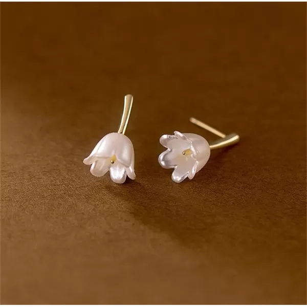 Acrylic Flower Dangle Stud Earrings for Women Girls 925 Sterling Silver 14K Gold Plated Hypoallergenic Dainty Tulip Drop Climber Crawler Nickle Free Wedding Birthday Holiday Jewelry Cute GiftsAcrylic Flower Dangle Stud Earrings for Women Girls 925 Sterling Silver 14K Gold Plated Hypoallergenic Dainty Tulip Drop Climber Crawler Nickle Free Wedding Birthday Holiday Jewelry Cute Gifts