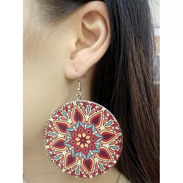 Boho Wooden Drop Dangle Earrings for Women Girls Large Big African Ethnic Wood Statement Dangling Hook Earring Lightweight Engraving Handmade Vintage Jewelry FlowerBoho Wooden Drop Dangle Earrings for Women Girls Large Big African Ethnic Wood Statement Dangling Hook Earring Lightweight Engraving Handmade Vintage Jewelry Flower