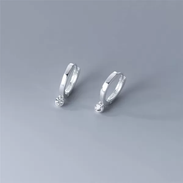CZ Bead Minimalist Small Hoop Earrings for Women Girls Hypoallergenic 7mm Inner Huggie Hoops Tiny Cartilage Cuff Cute Jewelry Dainty GiftsCZ Bead Minimalist Small Hoop Earrings for Women Girls Hypoallergenic 7mm Inner Huggie Hoops Tiny Cartilage Cuff Cute Jewelry Dainty Gifts