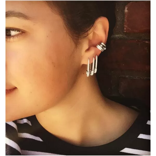 CZ Safety Pin Cartilage Sterling Silver Hoop Earrings for Women Girls Dainty Cubic Zirconia Dangle Drop Hypoallergenic Stud Post Pave Crystal Huggie Fashion Hoops Jewelry 20mmCZ Safety Pin Cartilage Sterling Silver Hoop Earrings for Women Girls Dainty Cubic Zirconia Dangle Drop Hypoallergenic Stud Post Pave Crystal Huggie Fashion Hoops Jewelry 20mm