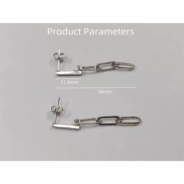 Chain Bar Dangle Drop Earrings for Women Girls Silver Plated Hypoallergenic Charms Vertical Small Bars Safety Pin Chains Dangling Stud Fashion Geometric Punk Birthday Christmas Bff Jewelry GiftsChain Bar Dangle Drop Earrings for Women Girls Silver Plated Hypoallergenic Charms Vertical Small Bars Safety Pin Chains Dangling Stud Fashion Geometric Punk Birthday Christmas Bff Jewelry Gifts
