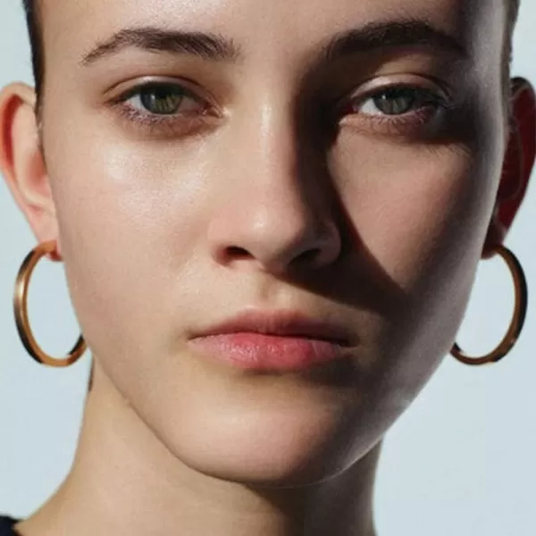 Classic Round Chunky Wide Small Hoop Earrings for Women Girls Stainless Steel 14K Gold Plated Endless Thick Hoops Click Top Pierced Earring Flat Circle Minimalist Jewelry Fashion Gifts 35mm14inchClassic Round Chunky Wide Small Hoop Earrings for Women Girls Stainless Steel 14K Gold Plated Endless Thick Hoops Click Top Pierced Earring Flat Circle Minimalist Jewelry Fashion Gifts 35mm14inch