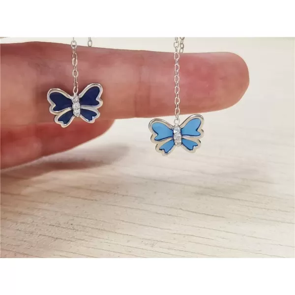 Crystal Butterfly Sterling Silver Earrings for Women Girls Hypoallergenic Tiny Small Threader Bar Stud Tassel Drop Dangle Cuff Cartilage Tragus Hypoallergenic Dainty Cute Jewelry Long Chain BlueCrystal Butterfly Sterling Silver Earrings for Women Girls Hypoallergenic Tiny Small Threader Bar Stud Tassel Drop Dangle Cuff Cartilage Tragus Hypoallergenic Dainty Cute Jewelry Long Chain Blue