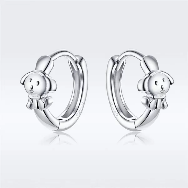 Cute Dog Small Hoop Earrings for Women Girls Teens 925 Sterling Silver Sensitive Ear Puppy Cartilage Sleeper Hoops Helix Stud Clip for Pet Lover Animal Jewelry Birthday Christmas Gifts for DaughterCute Dog Small Hoop Earrings for Women Girls Teens 925 Sterling Silver Sensitive Ear Puppy Cartilage Sleeper Hoops Helix Stud Clip for Pet Lover Animal Jewelry Birthday Christmas Gifts for Daughter