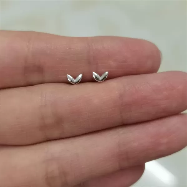 Cute Heart Dot Earrings for Women Girls 925 Sterling Silver Hypoallergenic Tiny Small Cartilage Stud Tragus Post Lovely 20G Piercing Jewelry Dainty GiftsCute Heart Dot Earrings for Women Girls 925 Sterling Silver Hypoallergenic Tiny Small Cartilage Stud Tragus Post Lovely 20G Piercing Jewelry Dainty Gifts