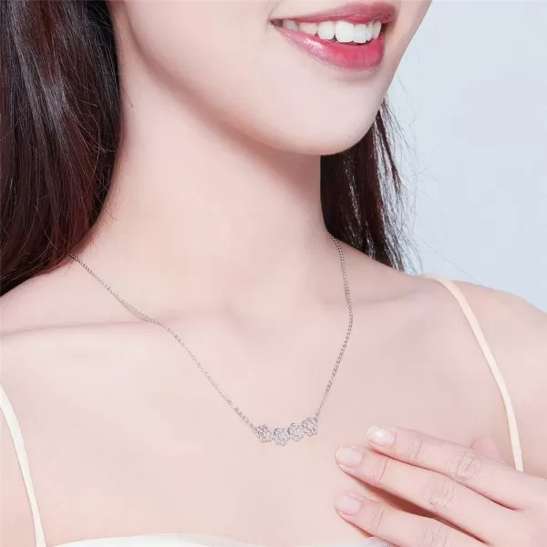 Cute Paw Necklace for Women Girls Sterling Silver 18K White Gold Plated Puppy Dog Cat Kitten 4 Paw Print Pendant Choker Necklace Adjustable Chain 18 Pet Keepsake Minimalist Jewelry Gift BoxCute Paw Necklace for Women Girls Sterling Silver 18K White Gold Plated Puppy Dog Cat Kitten 4 Paw Print Pendant Choker Necklace Adjustable Chain 18 Pet Keepsake Minimalist Jewelry Gift Box