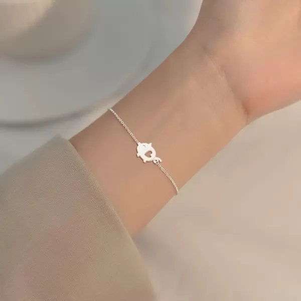 Cute Pig Bracelet for Women Girls Sterling Silver Delicate Matte Porket Hollow Love Heart Charm Link Bracelets Anklets for Pet Lover Animal Keepsake Jewelry Birthday Christmas Gifts for Daughter Niece 8 inchCute Pig Bracelet for Women Girls Sterling Silver Delicate Matte Porket Hollow Love Heart Charm Link Bracelets Anklets for Pet Lover Animal Keepsake Jewelry Birthday Christmas Gifts for Daughter Niece 8 inch