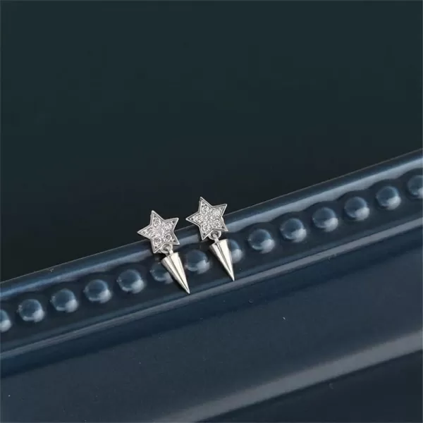 Cute Star Spike Earrings 925 Sterling Silver Tiny Small Crystal Stud Cartilage Earring Mini Charms Drop Dangle Hypoallergenic Piercing Jewelry Dainty Christmas Birthday Jewelry GiftsCute Star Spike Earrings 925 Sterling Silver Tiny Small Crystal Stud Cartilage Earring Mini Charms Drop Dangle Hypoallergenic Piercing Jewelry Dainty Christmas Birthday Jewelry Gifts