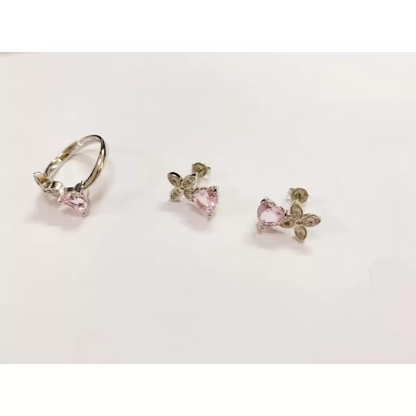 Dainty CZ Heart Flower Wedding Ring for Women Girls 925 Silver Plated Expandable Adjustable Pink Diamond Open Wrap Finger Rings Comfort Fit Elegant Engagement Valentine Anniversary Jewelry GiftDainty CZ Heart Flower Wedding Ring for Women Girls 925 Silver Plated Expandable Adjustable Pink Diamond Open Wrap Finger Rings Comfort Fit Elegant Engagement Valentine Anniversary Jewelry Gift