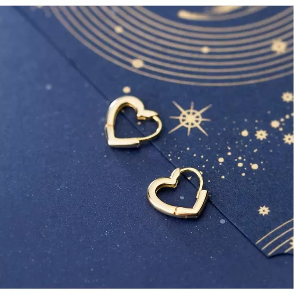 Dainty Love Heart Shaped Small Hoop Sleeper Earrings for Women Girls S925 Sterling Silver 14K Daith Heart Cartilage Tragus Cute Minimalist Hoops Jewelry Mothers Day Gift Best Friend Gold PlatedDainty Love Heart Shaped Small Hoop Sleeper Earrings for Women Girls S925 Sterling Silver 14K Daith Heart Cartilage Tragus Cute Minimalist Hoops Jewelry Mothers Day Gift Best Friend Gold Plated