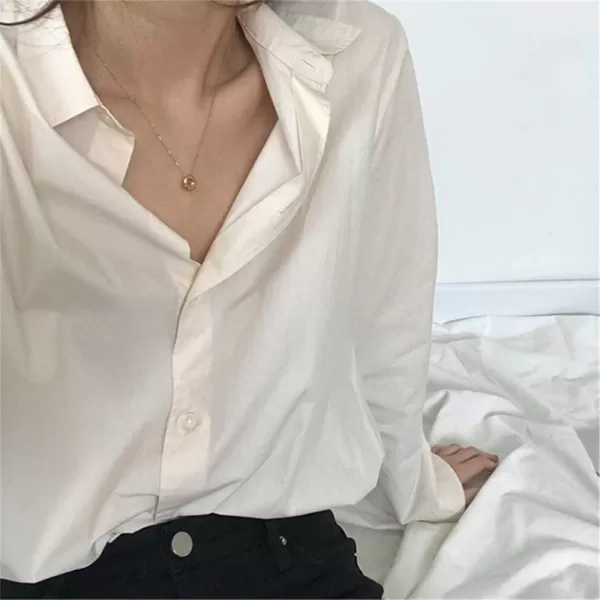 Dtja Tiny Moon Necklace for Women Teen Girls S925 Sterling Silver Minimalist Simple Mini Full Moon Karma Open Circle Orbit Necklace Polished Cute Pendant Choker Necklace Adjustable Chain Jewelry Gift14K Gold Plated
