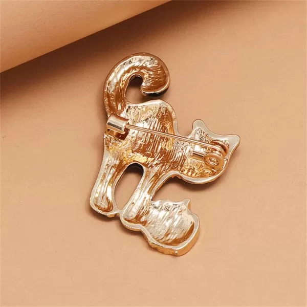 Enamel Cat Pumpkin Brooch Pin for Women Girls Teens Fashion Cute Black Kitten Animal Halloween Statement Brooches Lapel Breastpin Badge Dress Suit Scarft Accessories Creative Holiday Party Jewelry Unisex GiftEnamel Cat Pumpkin Brooch Pin for Women Girls Teens Fashion Cute Black Kitten Animal Halloween Statement Brooches Lapel Breastpin Badge Dress Suit Scarft Accessories Creative Holiday Party Jewelry Unisex Gift