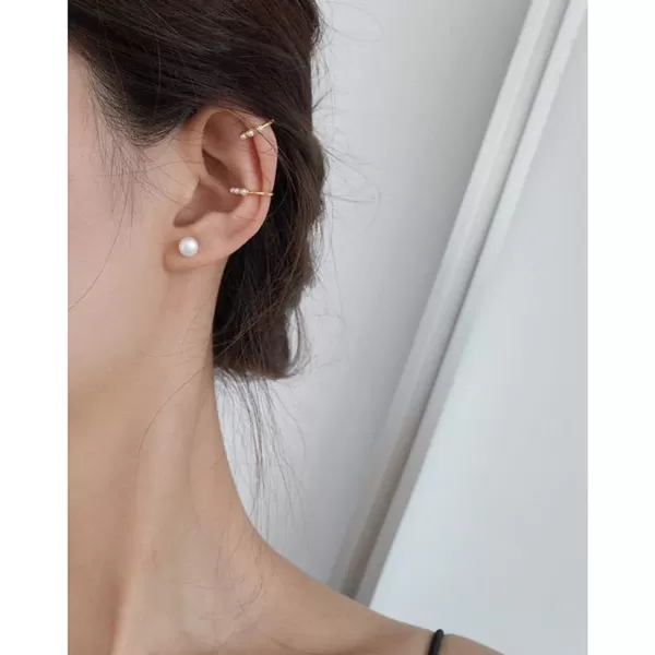 Faux Pearl Crown Cuffs Clip on Earrings for Women Teen Girls 925 Sterling Silver 14K Yellow Gold Plated Charm Hoop Cartilage Crawler Climber Cute Bead Wrap Non Piercing Ear Hypoallergenic Jewelry GiftFaux Pearl Crown Cuffs Clip on Earrings for Women Teen Girls 925 Sterling Silver 14K Yellow Gold Plated Charm Hoop Cartilage Crawler Climber Cute Bead Wrap Non Piercing Ear Hypoallergenic Jewelry Gift