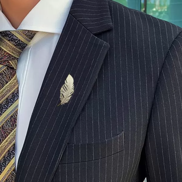 Gold Rhinestone Feather Brooch Pin for Women Men Fashion Crystal Delicate Leaf Brooch Lapel Pins Elegant Dress Accessories Jewelry Boutonniere Corsage for Hat Bag Suit Tie Wedding BirthdayGold Rhinestone Feather Brooch Pin for Women Men Fashion Crystal Delicate Leaf Brooch Lapel Pins Elegant Dress Accessories Jewelry Boutonniere Corsage for Hat Bag Suit Tie Wedding Birthday