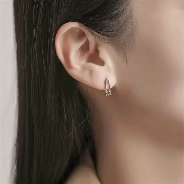 Green CZ Safety Pin Earrings 925 Sterling Silver Cute Small Olivine Stud Cartilage Earring for Women Girls Hypoallergenic Piercing Post Tragus Fashion Unique Crystal Jewelry Dainty Gifts BirthdayGreen CZ Safety Pin Earrings 925 Sterling Silver Cute Small Olivine Stud Cartilage Earring for Women Girls Hypoallergenic Piercing Post Tragus Fashion Unique Crystal Jewelry Dainty Gifts Birthday
