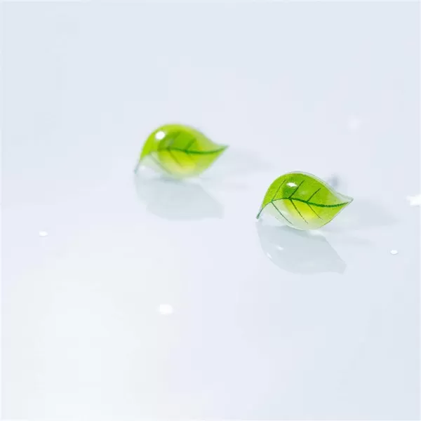 Green Leaf Earrings Stud for Women Teen Girls S925 Sterling Silver Post Pin Sleeper Piercing Ear Tiny Cute Tragus Earrings Hypoallergenic Minimalist Simple Summer Leaf Jewelry GiftGreen Leaf Earrings Stud for Women Teen Girls S925 Sterling Silver Post Pin Sleeper Piercing Ear Tiny Cute Tragus Earrings Hypoallergenic Minimalist Simple Summer Leaf Jewelry Gift