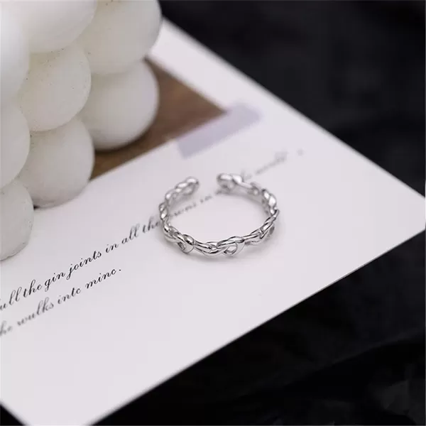 Infinity Love Knot Heart S925 Sterling Silver Ring for Women Girls Engagement Promise Statement Eternity Hollow Out Expandable Open Wrap Finger Rings Comfort Fit Dainty Birthday Wedding Jewelry GiftInfinity Love Knot Heart S925 Sterling Silver Ring for Women Girls Engagement Promise Statement Eternity Hollow Out Expandable Open Wrap Finger Rings Comfort Fit Dainty Birthday Wedding Jewelry Gift