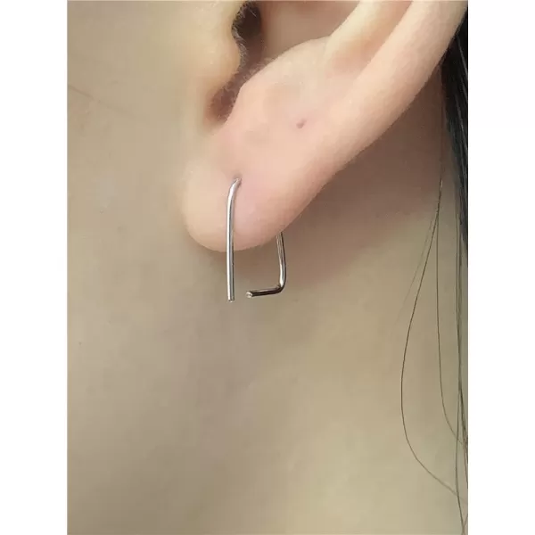 Minimalist 20G Cartlidge Piercing Small Hoop Earrings for Women Girls S925 Sterling Silver Hypoallergenic Geometric Threader Line Bar Safety Pin Upside Down Cartilage Cuff Wrap Fashion Simple JewelryMinimalist 20G Cartlidge Piercing Small Hoop Earrings for Women Girls S925 Sterling Silver Hypoallergenic Geometric Threader Line Bar Safety Pin Upside Down Cartilage Cuff Wrap Fashion Simple Jewelry
