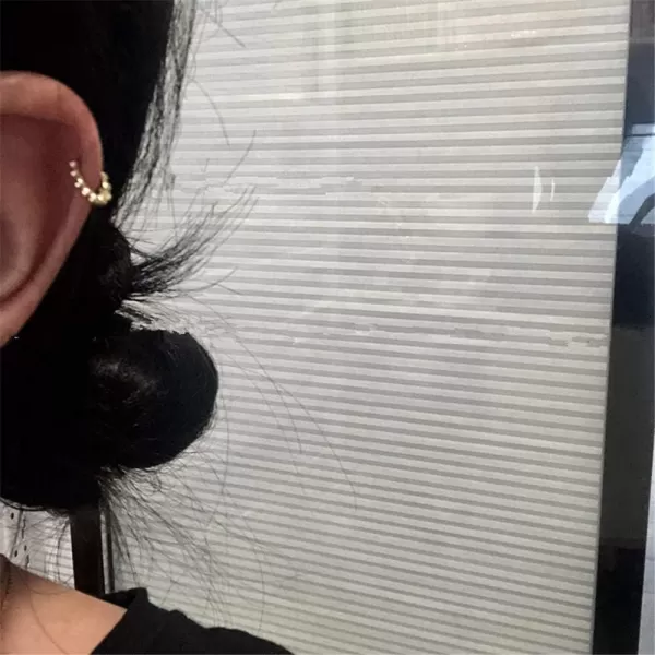 Minimalist Ball Bead Small Hoop Earrings for Women Girls S925 Sterling Silver Pierced Ear Simple Cartilage Tragus Sleeper Huggie Mini Hoops Irregular Tiny Dot Hinged Fashion Jewelry6mm gold plated