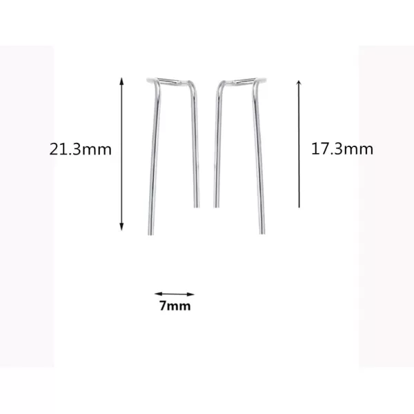 Minimalist Double Piercing Earrings for Women Girls Men S925 Sterling Silver Bar Threader Dangle Drop Stud Safety Pin 2 Hole Lobe Bended Hook Fashion Personalized Hypoallergenic Lightweight JewelryMinimalist Double Piercing Earrings for Women Girls Men S925 Sterling Silver Bar Threader Dangle Drop Stud Safety Pin 2 Hole Lobe Bended Hook Fashion Personalized Hypoallergenic Lightweight Jewelry
