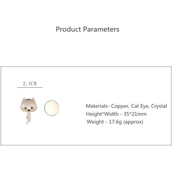 Rhinestone Cat Brooch for Women Girls Fashion Dainty Crystal Teardrop CZ Gold Cute Animal Kitten Button Lapel Pin Dress Suit Scarft Asscessories Jewelry Christmas Winter Holiday GiftsRhinestone Cat Brooch for Women Girls Fashion Dainty Crystal Teardrop CZ Gold Cute Animal Kitten Button Lapel Pin Dress Suit Scarft Asscessories Jewelry Christmas Winter Holiday Gifts