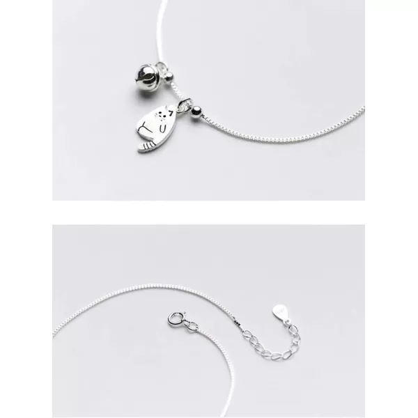 Sterling Silver Cute Cat Anklets for Women Teen Girls Charm Boho Ankle Bracelet Ball Bead Bell Dangling Adjustable Box Chains Beach Wedding Foot Jewelry Birthday Christmas Gifts for Daughter 9 inchSterling Silver Cute Cat Anklets for Women Teen Girls Charm Boho Ankle Bracelet Ball Bead Bell Dangling Adjustable Box Chains Beach Wedding Foot Jewelry Birthday Christmas Gifts for Daughter 9 inch