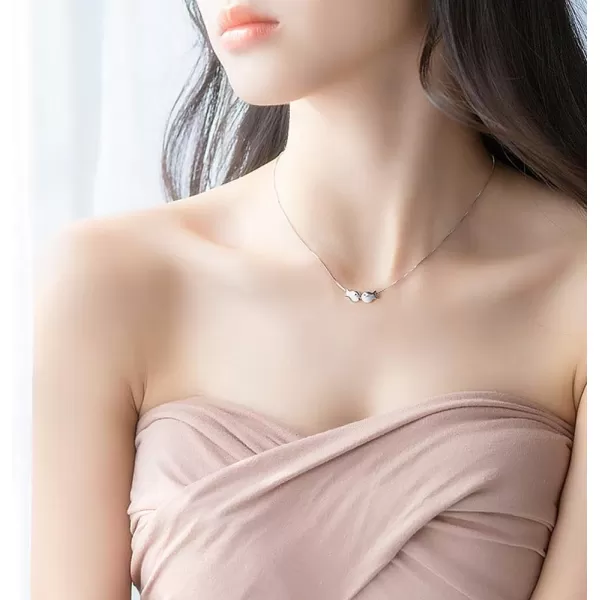 Sterling Silver Fish Necklace for Women Teen Girls Lovers Cute Polished Kissing Fishes Pisces Charm Pendant Choker Necklace Adjustable Chain 18 Fashion Jewelry Delicate Birthday Christmas ValentineSterling Silver Fish Necklace for Women Teen Girls Lovers Cute Polished Kissing Fishes Pisces Charm Pendant Choker Necklace Adjustable Chain 18 Fashion Jewelry Delicate Birthday Christmas Valentine