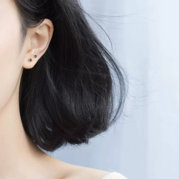Tiny Vintage Flower Earrings for Women Girls 925 Sterling Silver Oxidized Mini Small Plum Blossom Flowers Stud Cartilage Tragus Hypoallergenic Post Pin for Piercing Ear Elegant Jewelry GiftsTiny Vintage Flower Earrings for Women Girls 925 Sterling Silver Oxidized Mini Small Plum Blossom Flowers Stud Cartilage Tragus Hypoallergenic Post Pin for Piercing Ear Elegant Jewelry Gifts
