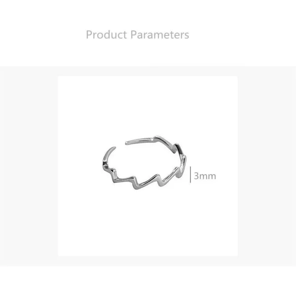 Wave Ring 925 Sterling Silver for Women Girls Minimalist Statement Expandable Open Band Finger Knuckle Rings Adjustable Unique Design Hypoallergenic Personalized Jewelry SilverWave Ring 925 Sterling Silver for Women Girls Minimalist Statement Expandable Open Band Finger Knuckle Rings Adjustable Unique Design Hypoallergenic Personalized Jewelry Silver