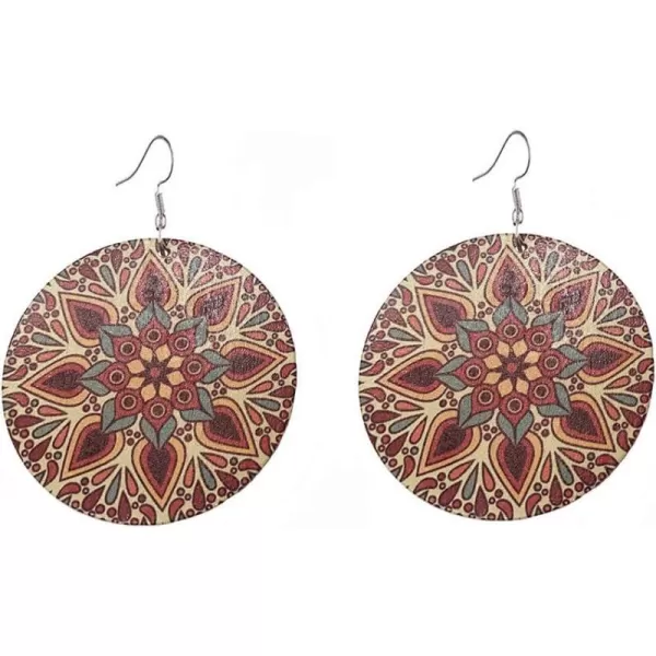 Boho Wooden Drop Dangle Earrings for Women Girls Large Big African Ethnic Wood Statement Dangling Hook Earring Lightweight Engraving Handmade Vintage Jewelry FlowerBoho Wooden Drop Dangle Earrings for Women Girls Large Big African Ethnic Wood Statement Dangling Hook Earring Lightweight Engraving Handmade Vintage Jewelry Flower