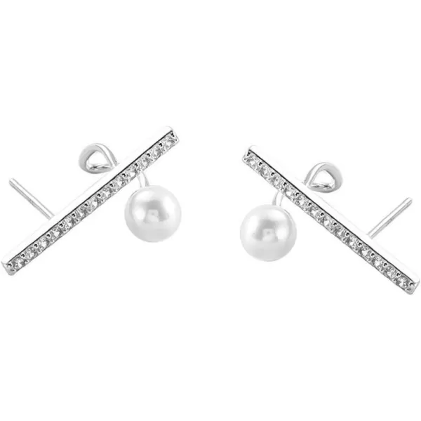 CZ Bar Cuffs Cubic Zirconia Stud Earrings for Women Girls 925 Sterling Silver Pave Crystal Faux Pearl Wrap Spiral Hoop Danity Climber Crawler Hypoallergenic Post Pin Charms Fashion JewelryCZ Bar Cuffs Cubic Zirconia Stud Earrings for Women Girls 925 Sterling Silver Pave Crystal Faux Pearl Wrap Spiral Hoop Danity Climber Crawler Hypoallergenic Post Pin Charms Fashion Jewelry