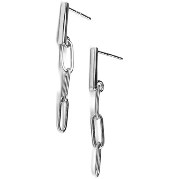 Chain Bar Dangle Drop Earrings for Women Girls Silver Plated Hypoallergenic Charms Vertical Small Bars Safety Pin Chains Dangling Stud Fashion Geometric Punk Birthday Christmas Bff Jewelry GiftsChain Bar Dangle Drop Earrings for Women Girls Silver Plated Hypoallergenic Charms Vertical Small Bars Safety Pin Chains Dangling Stud Fashion Geometric Punk Birthday Christmas Bff Jewelry Gifts