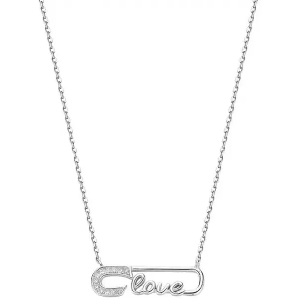 Crystal Paperclip Love Pendant Necklace for Women Girls Dainty CZ Letter Clip Charms Adjustable Choker Chain Fashion Anniversary Wedding Holiday Jewelry GiftCrystal Paperclip Love Pendant Necklace for Women Girls Dainty CZ Letter Clip Charms Adjustable Choker Chain Fashion Anniversary Wedding Holiday Jewelry Gift