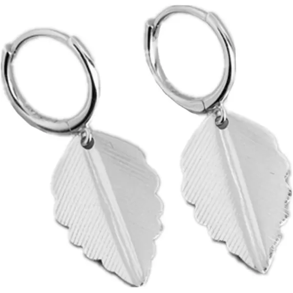 Cute Leaf Dangle Small Hoop Earrings for Women Girls 925 Sterling Silver Hypoallergenic Charms Drop Huggie Hoops Cartilage Cuff Wrap Clip Fashion Minimalist Lightweight Jewelry Gifts Mom SisterCute Leaf Dangle Small Hoop Earrings for Women Girls 925 Sterling Silver Hypoallergenic Charms Drop Huggie Hoops Cartilage Cuff Wrap Clip Fashion Minimalist Lightweight Jewelry Gifts Mom Sister