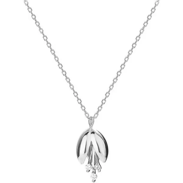 Delicate Bell Flower Necklace S925 Sterling Silver Pendant Necklaces for Women Girls Silver Plated Lily of the Valley Floral Charm Choker Chain Adjustable Simple Elegant Birthday Wedding AnniversaryDelicate Bell Flower Necklace S925 Sterling Silver Pendant Necklaces for Women Girls Silver Plated Lily of the Valley Floral Charm Choker Chain Adjustable Simple Elegant Birthday Wedding Anniversary