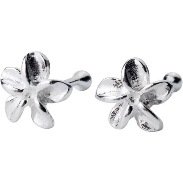 Flower Nose Rings Studs 22 Gauge Body Piercing Jewelry for Women Girls S925 Sterling Silver Tiny Plumeria Cute Ball Bead Labret Screw Nose Stud Post Pin Hypoallgenic Dainty Body JewelryFlower Nose Rings Studs 22 Gauge Body Piercing Jewelry for Women Girls S925 Sterling Silver Tiny Plumeria Cute Ball Bead Labret Screw Nose Stud Post Pin Hypoallgenic Dainty Body Jewelry